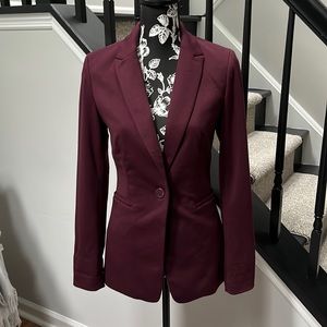 Dalia Wine Color Blazer